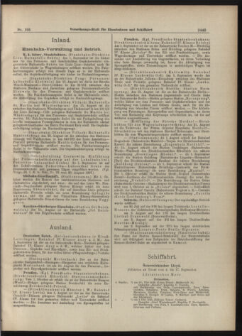 Verordnungs-Blatt für Eisenbahnen und Schiffahrt: Veröffentlichungen in Tarif- und Transport-Angelegenheiten 19070907 Seite: 3