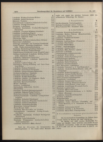 Verordnungs-Blatt für Eisenbahnen und Schiffahrt: Veröffentlichungen in Tarif- und Transport-Angelegenheiten 19070912 Seite: 4