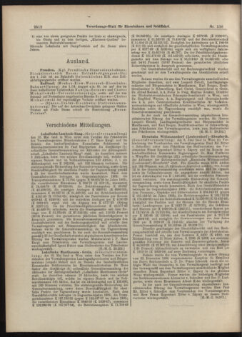 Verordnungs-Blatt für Eisenbahnen und Schiffahrt: Veröffentlichungen in Tarif- und Transport-Angelegenheiten 19070914 Seite: 12