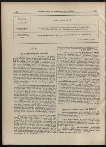 Verordnungs-Blatt für Eisenbahnen und Schiffahrt: Veröffentlichungen in Tarif- und Transport-Angelegenheiten 19070917 Seite: 10