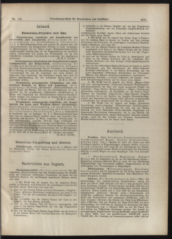 Verordnungs-Blatt für Eisenbahnen und Schiffahrt: Veröffentlichungen in Tarif- und Transport-Angelegenheiten 19070924 Seite: 9