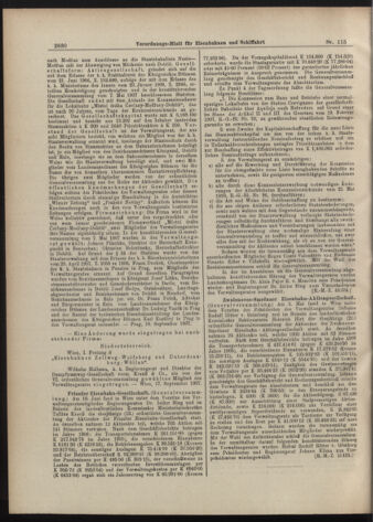 Verordnungs-Blatt für Eisenbahnen und Schiffahrt: Veröffentlichungen in Tarif- und Transport-Angelegenheiten 19071001 Seite: 6