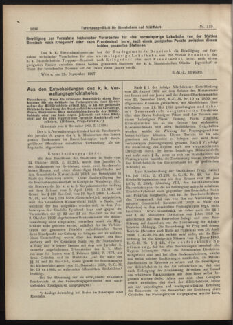 Verordnungs-Blatt für Eisenbahnen und Schiffahrt: Veröffentlichungen in Tarif- und Transport-Angelegenheiten 19071010 Seite: 2