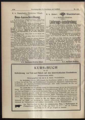 Verordnungs-Blatt für Eisenbahnen und Schiffahrt: Veröffentlichungen in Tarif- und Transport-Angelegenheiten 19071010 Seite: 6