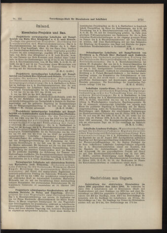 Verordnungs-Blatt für Eisenbahnen und Schiffahrt: Veröffentlichungen in Tarif- und Transport-Angelegenheiten 19071015 Seite: 11