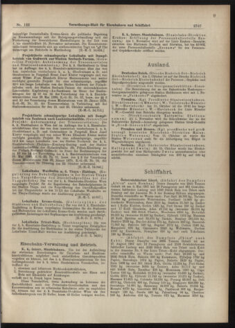 Verordnungs-Blatt für Eisenbahnen und Schiffahrt: Veröffentlichungen in Tarif- und Transport-Angelegenheiten 19071017 Seite: 3