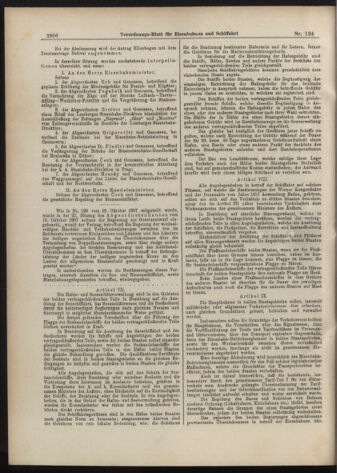 Verordnungs-Blatt für Eisenbahnen und Schiffahrt: Veröffentlichungen in Tarif- und Transport-Angelegenheiten 19071022 Seite: 6