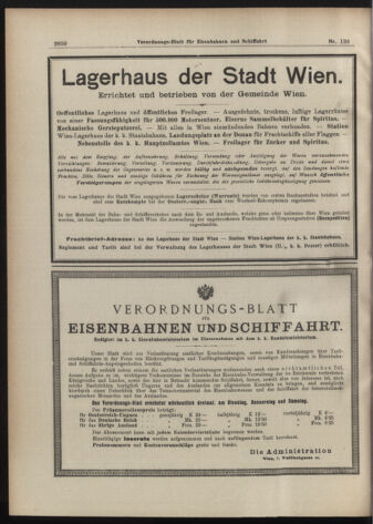 Verordnungs-Blatt für Eisenbahnen und Schiffahrt: Veröffentlichungen in Tarif- und Transport-Angelegenheiten 19071026 Seite: 10