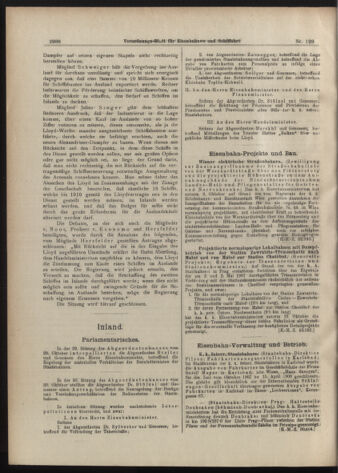 Verordnungs-Blatt für Eisenbahnen und Schiffahrt: Veröffentlichungen in Tarif- und Transport-Angelegenheiten 19071105 Seite: 10