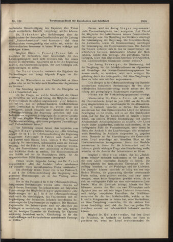 Verordnungs-Blatt für Eisenbahnen und Schiffahrt: Veröffentlichungen in Tarif- und Transport-Angelegenheiten 19071105 Seite: 9