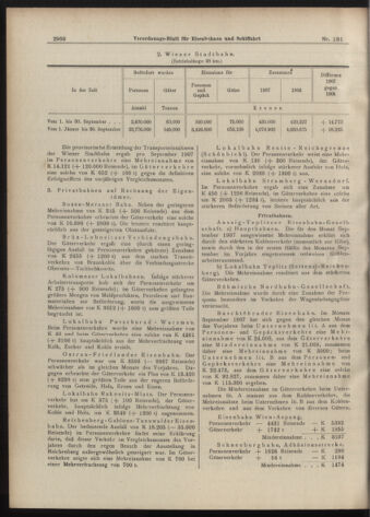 Verordnungs-Blatt für Eisenbahnen und Schiffahrt: Veröffentlichungen in Tarif- und Transport-Angelegenheiten 19071109 Seite: 16