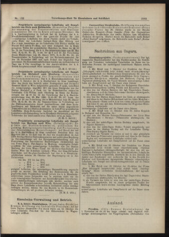 Verordnungs-Blatt für Eisenbahnen und Schiffahrt: Veröffentlichungen in Tarif- und Transport-Angelegenheiten 19071112 Seite: 11