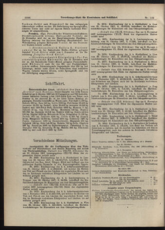 Verordnungs-Blatt für Eisenbahnen und Schiffahrt: Veröffentlichungen in Tarif- und Transport-Angelegenheiten 19071112 Seite: 12