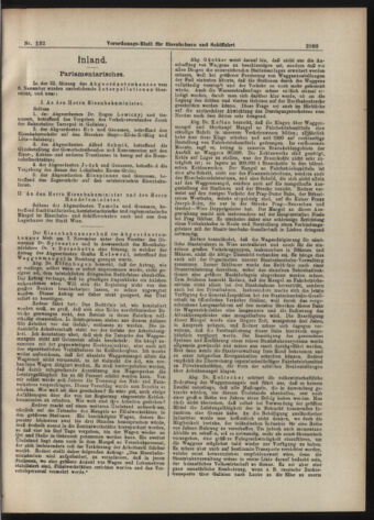 Verordnungs-Blatt für Eisenbahnen und Schiffahrt: Veröffentlichungen in Tarif- und Transport-Angelegenheiten 19071112 Seite: 9