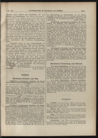 Verordnungs-Blatt für Eisenbahnen und Schiffahrt: Veröffentlichungen in Tarif- und Transport-Angelegenheiten 19071114 Seite: 3