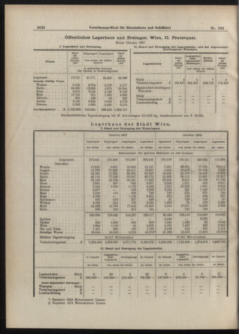 Verordnungs-Blatt für Eisenbahnen und Schiffahrt: Veröffentlichungen in Tarif- und Transport-Angelegenheiten 19071114 Seite: 8