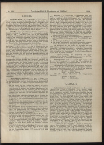 Verordnungs-Blatt für Eisenbahnen und Schiffahrt: Veröffentlichungen in Tarif- und Transport-Angelegenheiten 19071128 Seite: 7