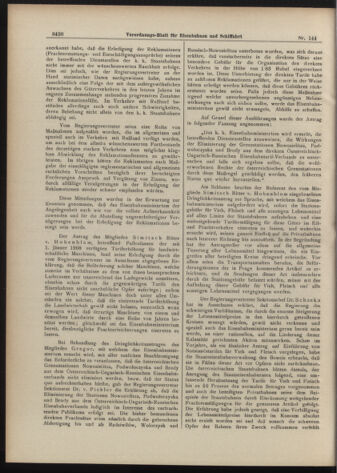 Verordnungs-Blatt für Eisenbahnen und Schiffahrt: Veröffentlichungen in Tarif- und Transport-Angelegenheiten 19071212 Seite: 4