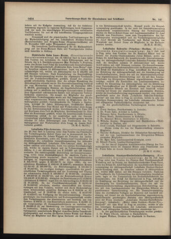 Verordnungs-Blatt für Eisenbahnen und Schiffahrt: Veröffentlichungen in Tarif- und Transport-Angelegenheiten 19071214 Seite: 6