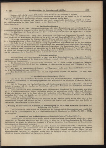 Verordnungs-Blatt für Eisenbahnen und Schiffahrt: Veröffentlichungen in Tarif- und Transport-Angelegenheiten 19071221 Seite: 5