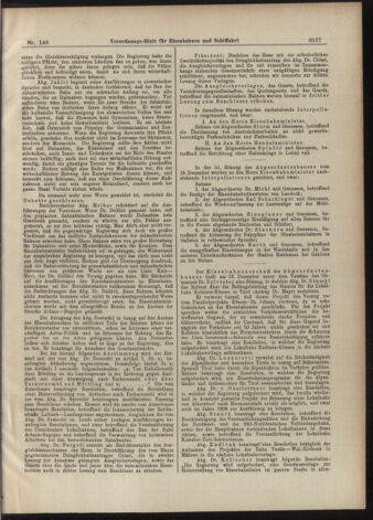 Verordnungs-Blatt für Eisenbahnen und Schiffahrt: Veröffentlichungen in Tarif- und Transport-Angelegenheiten 19071221 Seite: 9