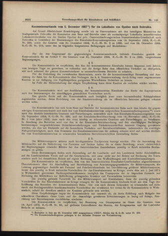 Verordnungs-Blatt für Eisenbahnen und Schiffahrt: Veröffentlichungen in Tarif- und Transport-Angelegenheiten 19071224 Seite: 2