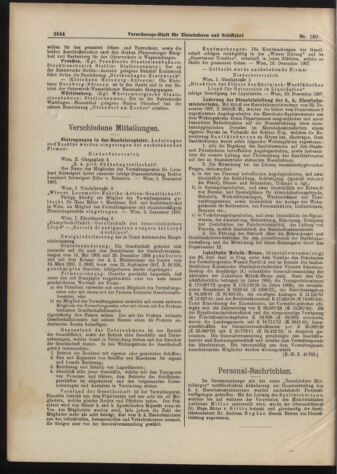 Verordnungs-Blatt für Eisenbahnen und Schiffahrt: Veröffentlichungen in Tarif- und Transport-Angelegenheiten 19071228 Seite: 12