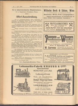 Verordnungs-Blatt für Eisenbahnen und Schiffahrt: Veröffentlichungen in Tarif- und Transport-Angelegenheiten 19080104 Seite: 16