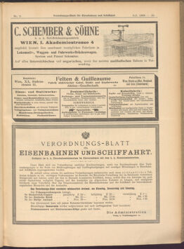 Verordnungs-Blatt für Eisenbahnen und Schiffahrt: Veröffentlichungen in Tarif- und Transport-Angelegenheiten 19080109 Seite: 15