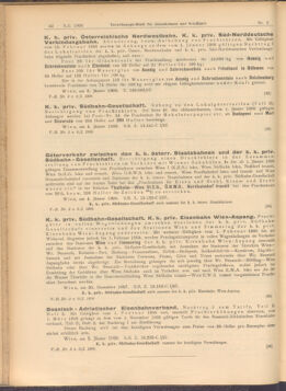 Verordnungs-Blatt für Eisenbahnen und Schiffahrt: Veröffentlichungen in Tarif- und Transport-Angelegenheiten 19080109 Seite: 2