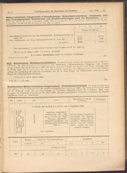 Verordnungs-Blatt für Eisenbahnen und Schiffahrt: Veröffentlichungen in Tarif- und Transport-Angelegenheiten 19080109 Seite: 3