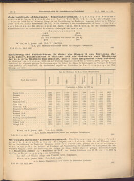 Verordnungs-Blatt für Eisenbahnen und Schiffahrt: Veröffentlichungen in Tarif- und Transport-Angelegenheiten 19080111 Seite: 3