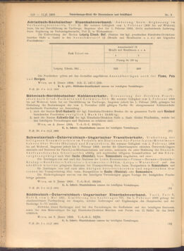 Verordnungs-Blatt für Eisenbahnen und Schiffahrt: Veröffentlichungen in Tarif- und Transport-Angelegenheiten 19080111 Seite: 6