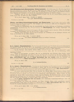 Verordnungs-Blatt für Eisenbahnen und Schiffahrt: Veröffentlichungen in Tarif- und Transport-Angelegenheiten 19080111 Seite: 8