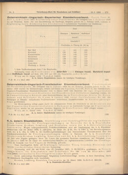 Verordnungs-Blatt für Eisenbahnen und Schiffahrt: Veröffentlichungen in Tarif- und Transport-Angelegenheiten 19080116 Seite: 19