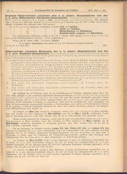 Verordnungs-Blatt für Eisenbahnen und Schiffahrt: Veröffentlichungen in Tarif- und Transport-Angelegenheiten 19080130 Seite: 3