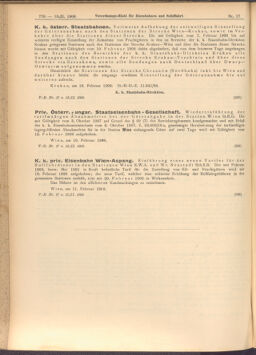 Verordnungs-Blatt für Eisenbahnen und Schiffahrt: Veröffentlichungen in Tarif- und Transport-Angelegenheiten 19080213 Seite: 6