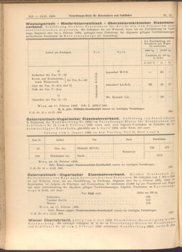 Verordnungs-Blatt für Eisenbahnen und Schiffahrt: Veröffentlichungen in Tarif- und Transport-Angelegenheiten 19080215 Seite: 4