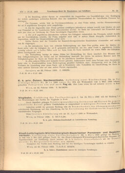 Verordnungs-Blatt für Eisenbahnen und Schiffahrt: Veröffentlichungen in Tarif- und Transport-Angelegenheiten 19080227 Seite: 2