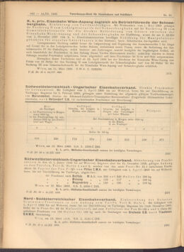 Verordnungs-Blatt für Eisenbahnen und Schiffahrt: Veröffentlichungen in Tarif- und Transport-Angelegenheiten 19080314 Seite: 2