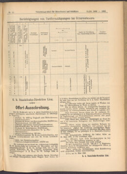 Verordnungs-Blatt für Eisenbahnen und Schiffahrt: Veröffentlichungen in Tarif- und Transport-Angelegenheiten 19080319 Seite: 13