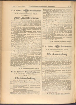 Verordnungs-Blatt für Eisenbahnen und Schiffahrt: Veröffentlichungen in Tarif- und Transport-Angelegenheiten 19080319 Seite: 14