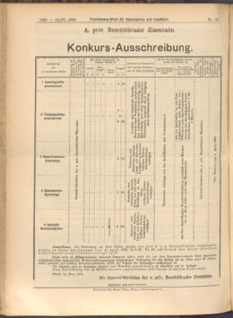 Verordnungs-Blatt für Eisenbahnen und Schiffahrt: Veröffentlichungen in Tarif- und Transport-Angelegenheiten 19080319 Seite: 16