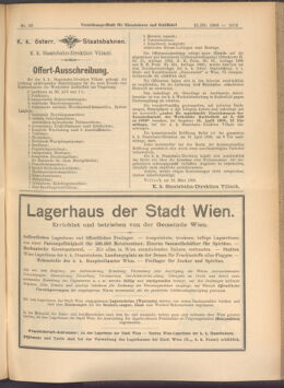 Verordnungs-Blatt für Eisenbahnen und Schiffahrt: Veröffentlichungen in Tarif- und Transport-Angelegenheiten 19080321 Seite: 11