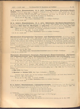 Verordnungs-Blatt für Eisenbahnen und Schiffahrt: Veröffentlichungen in Tarif- und Transport-Angelegenheiten 19080321 Seite: 2