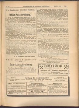 Verordnungs-Blatt für Eisenbahnen und Schiffahrt: Veröffentlichungen in Tarif- und Transport-Angelegenheiten 19080328 Seite: 19