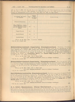 Verordnungs-Blatt für Eisenbahnen und Schiffahrt: Veröffentlichungen in Tarif- und Transport-Angelegenheiten 19080331 Seite: 2