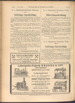 Verordnungs-Blatt für Eisenbahnen und Schiffahrt: Veröffentlichungen in Tarif- und Transport-Angelegenheiten 19080407 Seite: 8