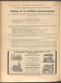 Verordnungs-Blatt für Eisenbahnen und Schiffahrt: Veröffentlichungen in Tarif- und Transport-Angelegenheiten 19080411 Seite: 12