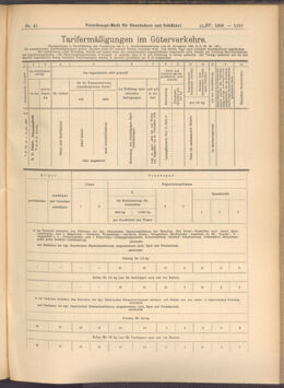 Verordnungs-Blatt für Eisenbahnen und Schiffahrt: Veröffentlichungen in Tarif- und Transport-Angelegenheiten 19080411 Seite: 7